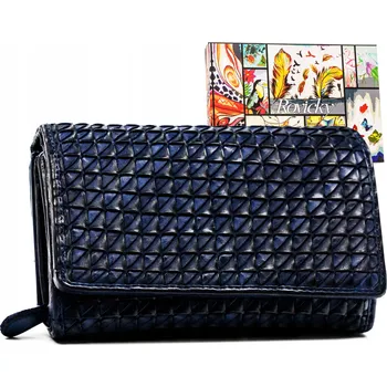 Rovicky dámská peněženka z pravé kůže šedá