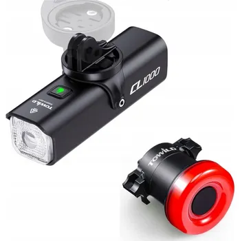 Cyklosvítilna Sada cyklistických světel Towild CL1000 + TL02 přední, zadní