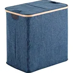 Gedy YOSHI koš na prádlo 53x51x34cm, bambus, modrá - 133805