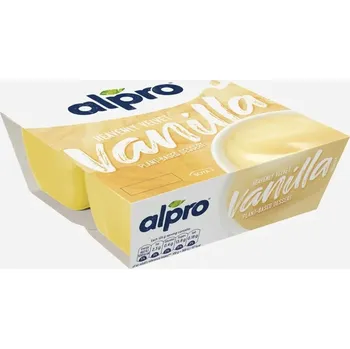 Alpro – Sójový dezert – S vanilkovou příchutí – 4x125g
