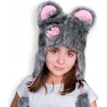 Čepice ČEPICE Z EKO KOŽEŠINY NA LYŽE SNOWBOARD DĚTSKÁ PL