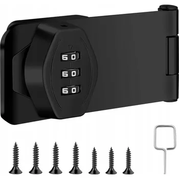 Visací zámek KÓDOVÝ ZÁMEK ZÁPADKA NA KÓD ZÁMEK NA DVEŘE BRÁNY SKŘÍŇKY BEZ KLÍČE