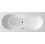 Aqualine JIZERA vana 180x80x39cm, bílá - G1880