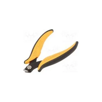 Kleště Kleště ke stříhání,miniaturní,vyhnuté 137mm s malou fazetou
