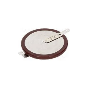 Článková baterie Akum Li VL3032 3V 100mAh pájecí očka Ø30x3,8mm -20÷60°C