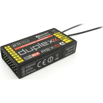RC model letadla Duplex REX 10 Assist 10k přijímač