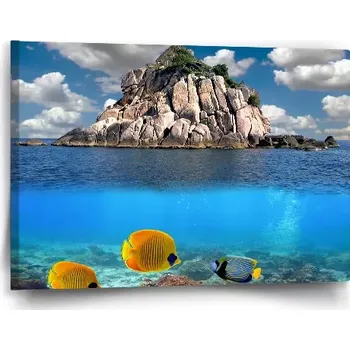 Obraz Sablio Obraz Skála v moři - 60x40 cm