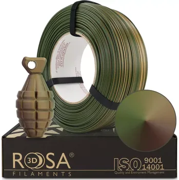 Filament ROSA PET-G Magic ReFill Army zelená