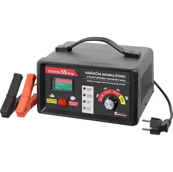Nabíječka autobaterie Nabíječka autobaterií 6/12V 2/10/55A COMPASS