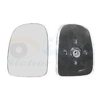 Autodíl Sklo do zrcátka, vnější zrcátko VAN WEZEL 1897832