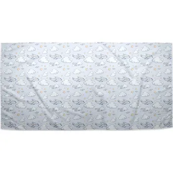 Osuška Sablio Ručník Letadla mezi mraky - 50x100 cm