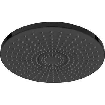 Sprchová hlavice Aqualine Hlavová sprcha, průměr 300mm, ABS/černá mat - SC124B