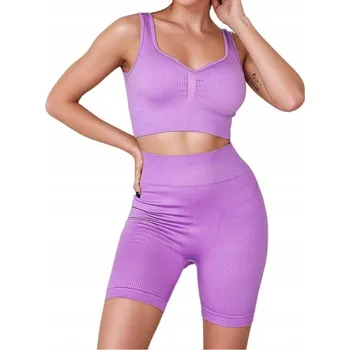 Podprsenka Royalfashion dámský komplet fialový univerzální velikost