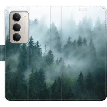 Pouzdro na mobilní telefon Flipové pouzdro iSaprio - Dark Forest - Xiaomi Redmi 15 5G
