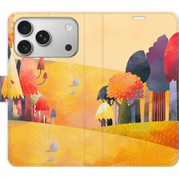 Pouzdro na mobilní telefon Flipové pouzdro iSaprio - Autumn Forest - iPhone 17 Pro