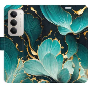 Pouzdro na mobilní telefon Flipové pouzdro iSaprio - Blue Flowers 02 - Xiaomi Redmi 15 5G