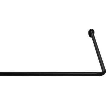 Ridder Rohová univerzální sprchová tyč, černá - 59511