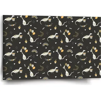 Obraz Sablio Obraz Dinosauří párty - 60x40 cm