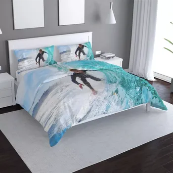 Povlečení Sablio Povlečení Surfař na vlně - 140x220 / 90x70