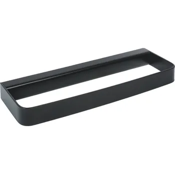 Držák na ručník METAFORM BELLA držák ručníků na bok skříňky 250mm, černá mat - FA115NE