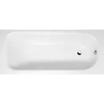 Polysan LAURA obdélníková vana 160x70x39cm, bílá - 24611