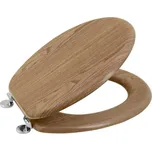 Aqualine AQUALINE WC sedátko, dub - 1705-10