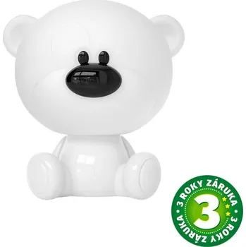 Noční světlo Noční světlo medvěd 25cm GSC, denní + RGB, nabíjecí dětská lampička, 3 roky záruka