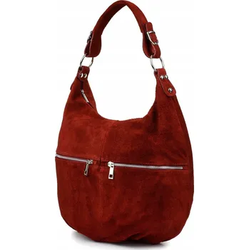 Beltimore shopper kabelka z pravé kůže červená