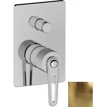 Vodovodní baterie Sapho BEBÉ podomítková sprchová baterie, 2 výstupy, bronz - BB042/18