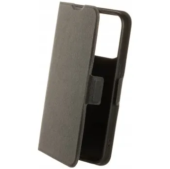 Pouzdro na mobilní telefon Flipové pouzdro Mono pro Apple iPhone 15 Pro 6,1" černé boční otevírací pouzdro na telefon