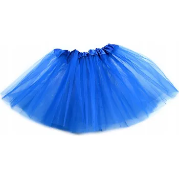 Dámská sukně TYLOVÁ SUKNĚ TUTU PRO DĚTI 30 CM TMAVĚ MODRÁ SVĚTLE MODRÁ