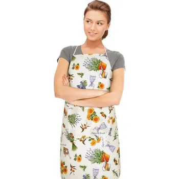 Kuchyňská zástěra Kuchyňská zástěra EMA - zástěra 67x84 cm Levandule fialová