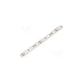 LED páska Pásek LED modrá 5050 12V LED/m 60 10mm IP20 14,4W/m