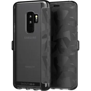 Pouzdro na mobilní telefon Flipové pouzdro Tech 21 pro Samsung Galaxy S9 Plus, černé