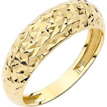 Prsten PRSTÝNEK PRSTEN Diamantový snubní prsten 585 14k ZDOBENÉ 13. vel.