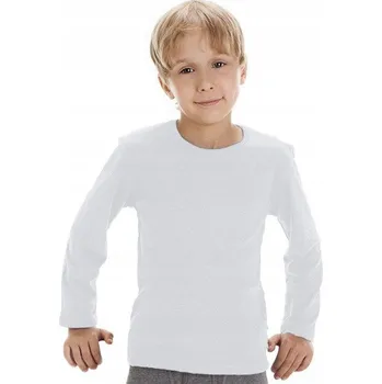 Chlapecké tričko Cornette dětské tričko šedé bavlna velikost 122