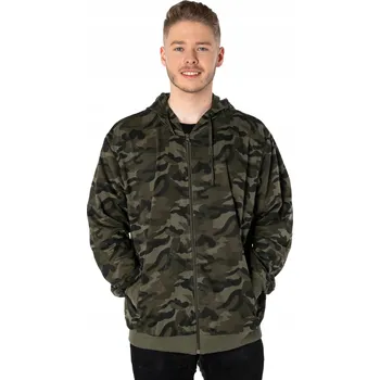 Pánská mikina Pánská sportovní maskáčový pánská mikina Megitarnow s kapucí velikost 3XL