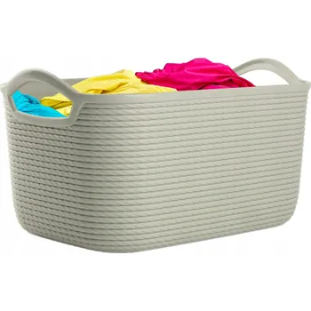 Odpadkový koš Univerzální koš plast béžový