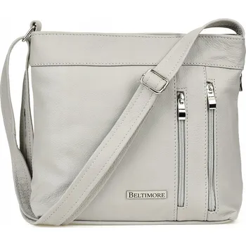 Kabelka Beltimore kabelka přes rameno přírodní kůže šedá