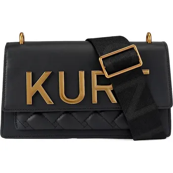 Kabelka Kožená kabelka Kurt Geiger London Shoreditch 5383800109 černá 99X, vel. ONE SIZE