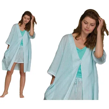 Dámské spodní prádlo Letní dámská přehozka/kardigan v pruzích LHD 316 L