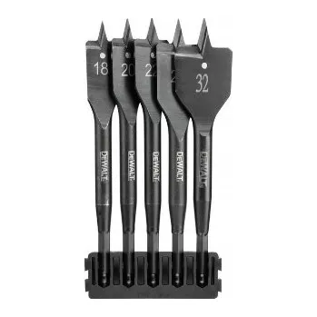 Vrták DeWALT DT70832 TOUGH CASE Sada plochých vrtáků do dřeva, 5 ks