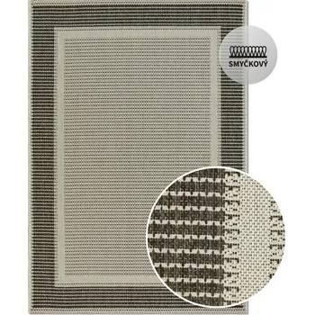 Koberec Kusový koberec NERD 1969 180 Šedý Rozměr: 200x300 cm