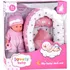 Panenka Miminko s postýlkou ZA5855 růžové
