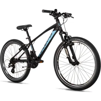 Dětské kolo Leader Fox SPIDER CHLAPECKÝ MTB 24" 2025 černá