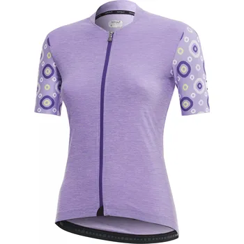 Cyklistické oblečení DOTOUT DÁMSKÝ DRES CHECK MELANGE LILAC (A23W055472) XS (DOTOUT DÁMSKÝ DRES CHECK MELANGE LILAC (A23W055472) XS)