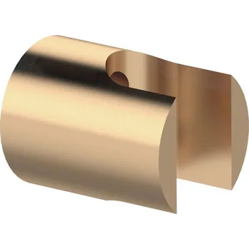 Sprchový držák Sapho Držák sprchy kulatý, pevný, zlato mat - SD719