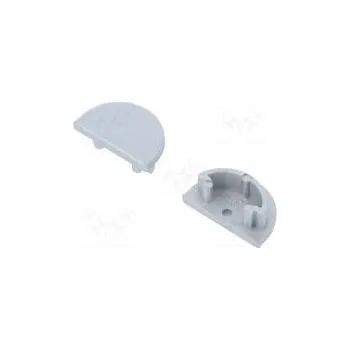 LED osvětlení Záslepka pro LED profily stříbrná ABS Určení ARC12