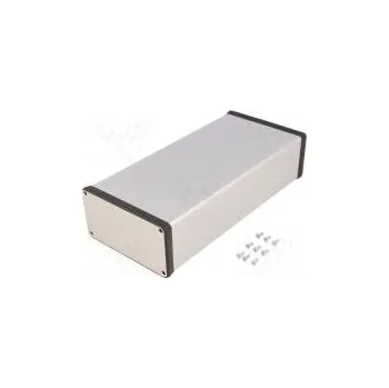 Rozvaděč Kryt s panelem 1455 X 103mm Y 220mm Z 53mm hliník šedá