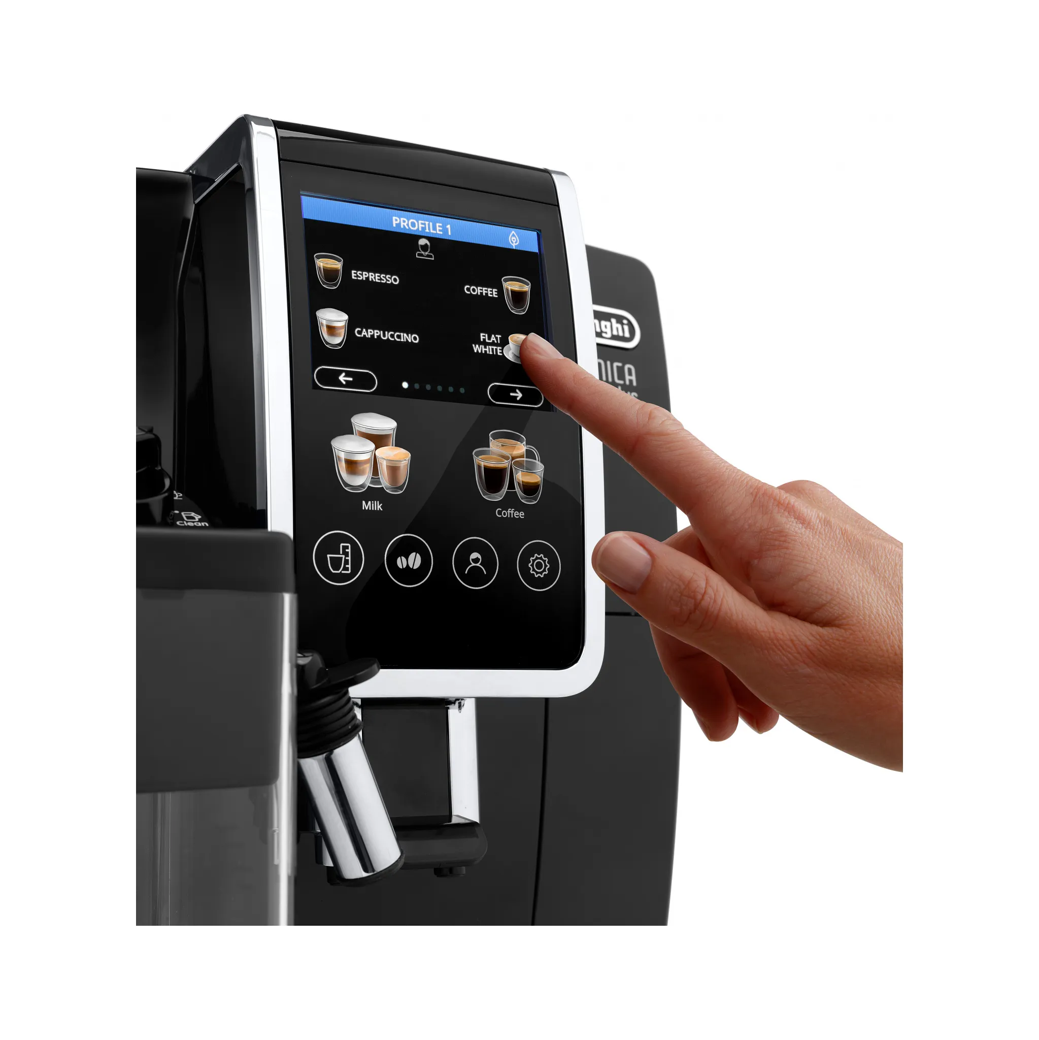 Fotografie 3 - Kávovar De'Longhi Dinamica Plus ECAM382.70.B